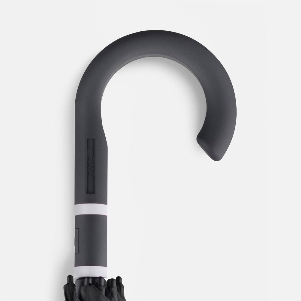 Зонт-трость с цветными спицами Color Style, белый-2