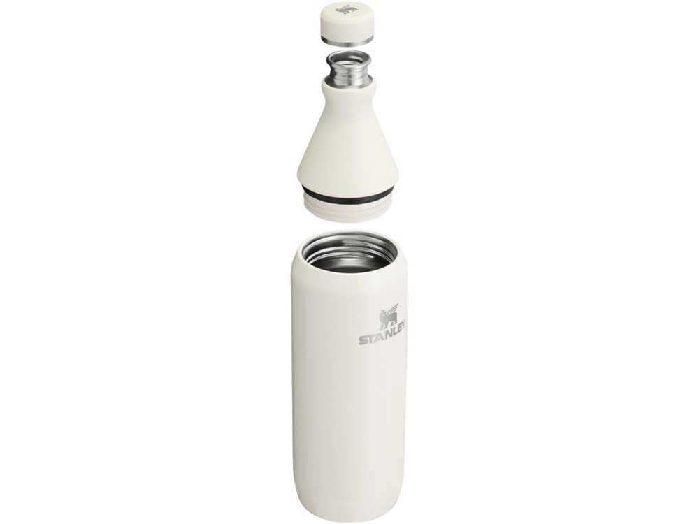 Бутылка для воды Stanley All Day Slim объемом 600 мл - Cream-1