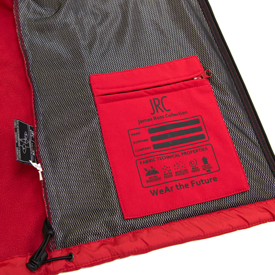 Куртка софтшелл ARTIC 320, красный-5