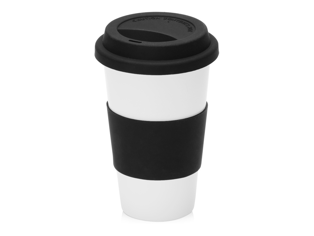 Фарфоровая кружка с двойными стенками Toronto, 300 мл, черный-0