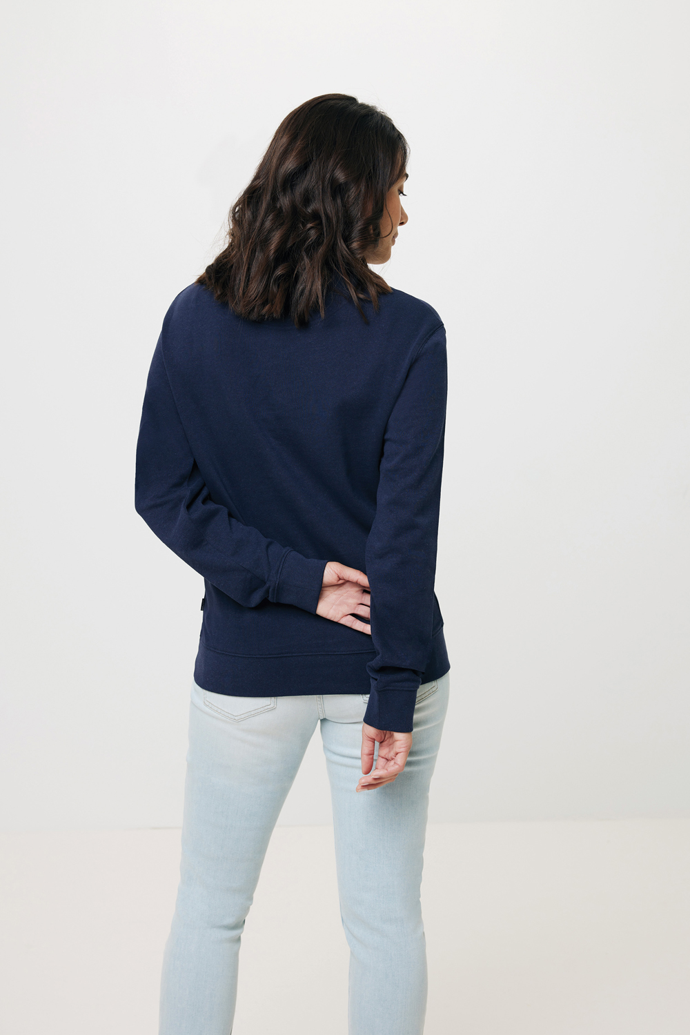 Свитшот Iqoniq Zion из переработанного хлопка, унисекс, 340 г/м²-10