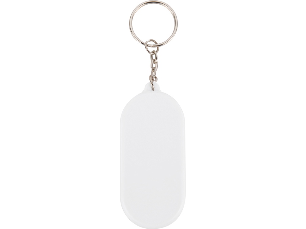 Брелок-футляр для таблеток Pill, белый/красный-3