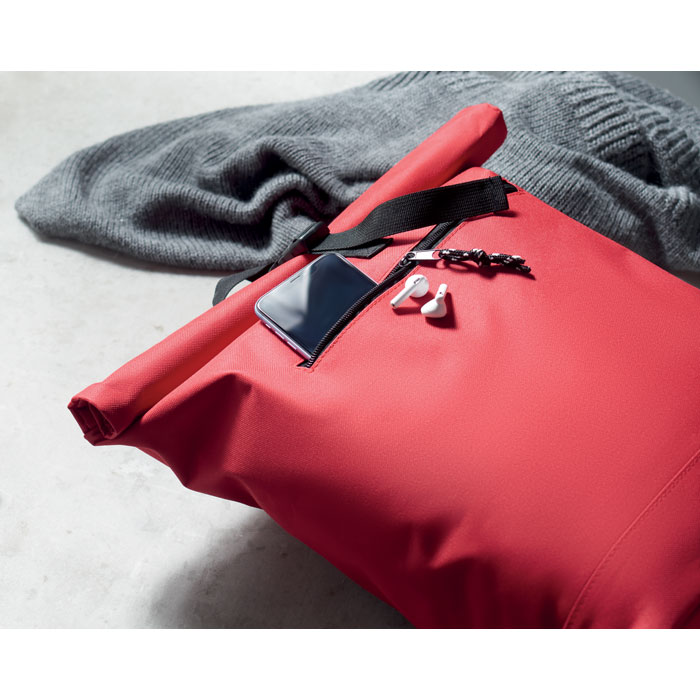 Рюкзак, красный-7