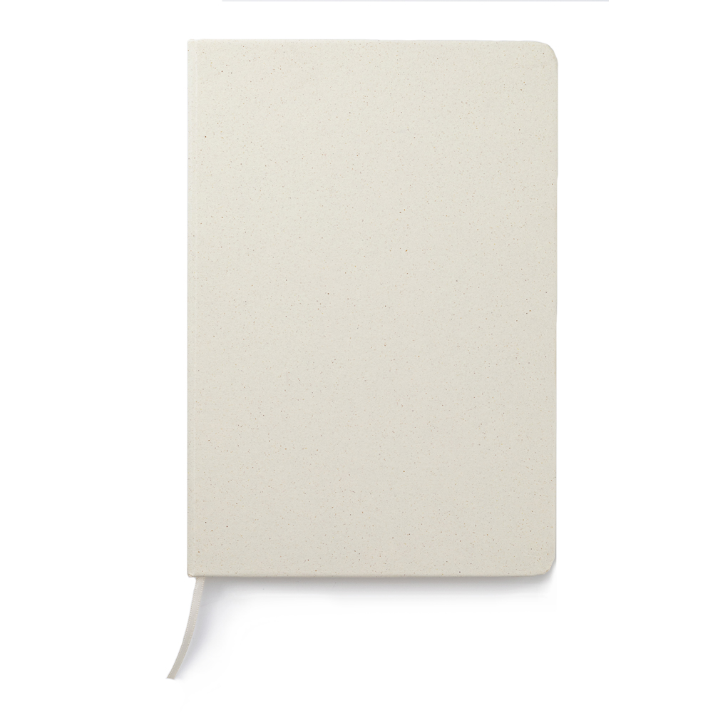 Блокнот из растительного сырья Tutti Frutti в твёрдом переплёте, Цитрусовый-5