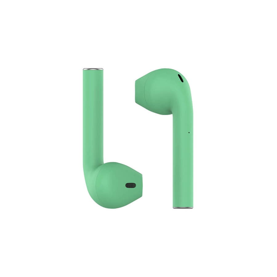 Наушники беспроводные с зарядным боксом TWS AIR SOFT, цвет мятный, мятный-3