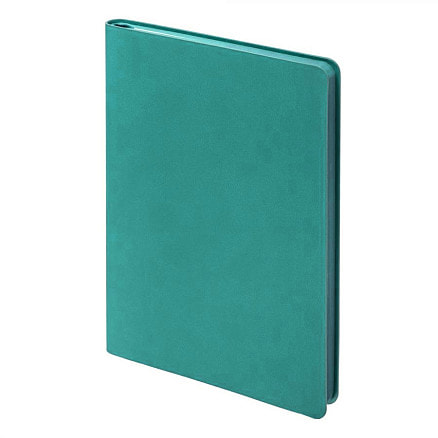 Ежедневник Flexy Soft Touch Latte А5, Бирюзовый-2