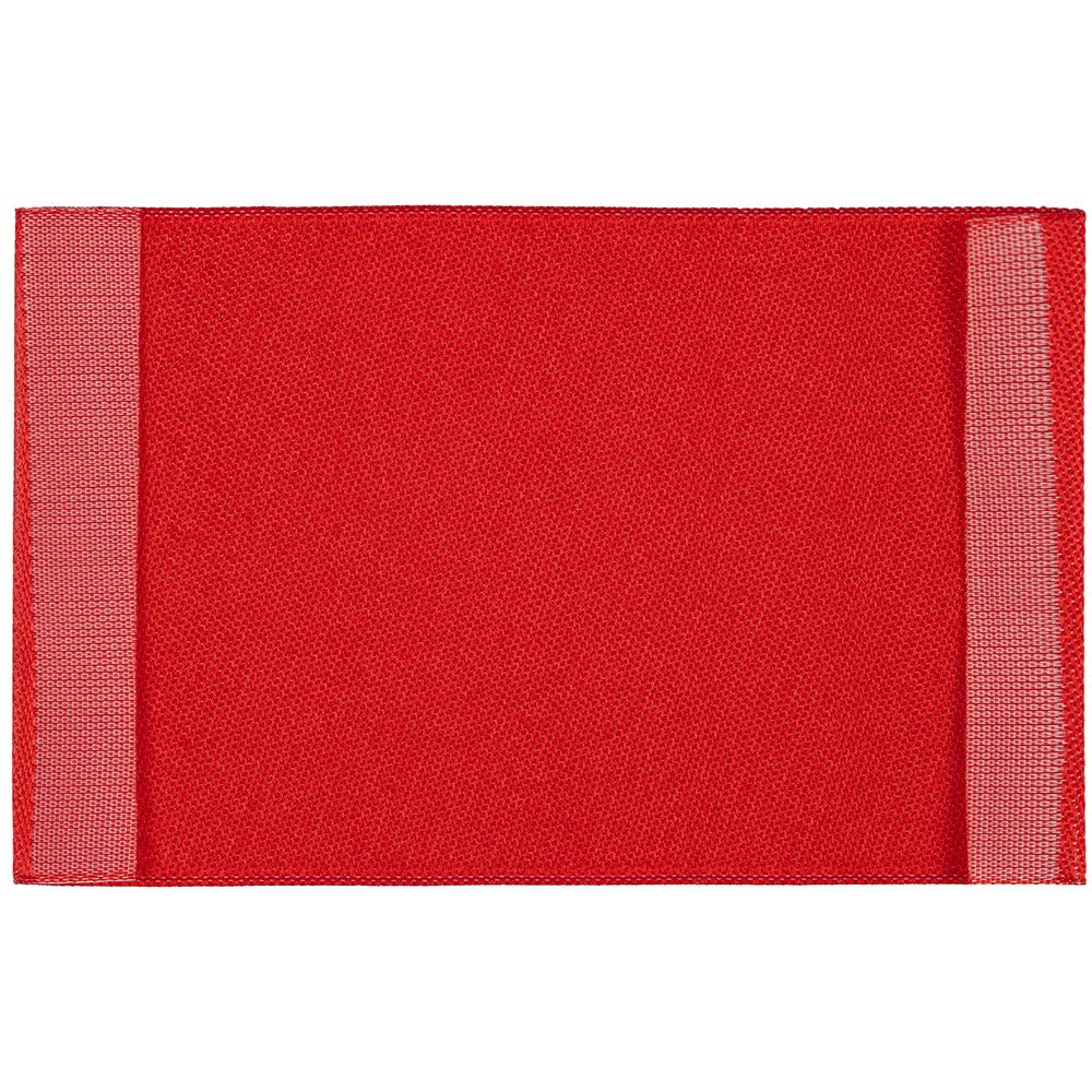 Лейбл тканевый Epsilon, XL, красный-2