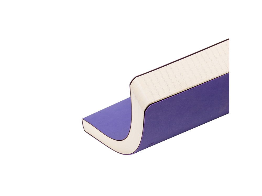 Ежедневник А5 недатированный Megapolis Velvet Flex, светло-фиолетовый-3