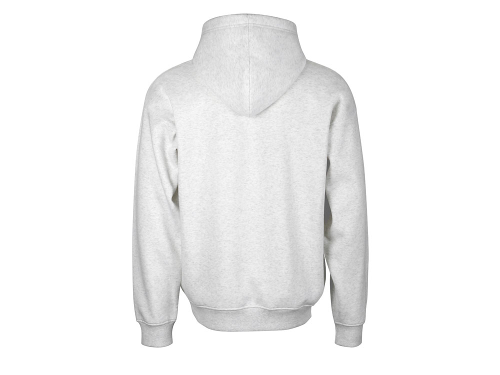Толстовка с капюшоном оверсайз Berlin унисекс, белый меланж-9