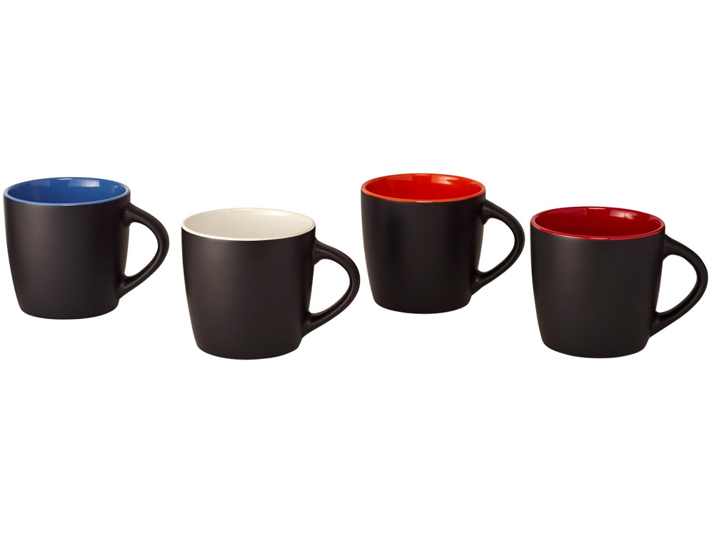 Керамическая чашка Riviera, черный/белый-4