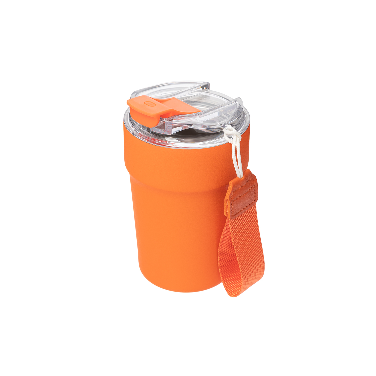 Термокружка вакуумная Monaco, оранжевая-1