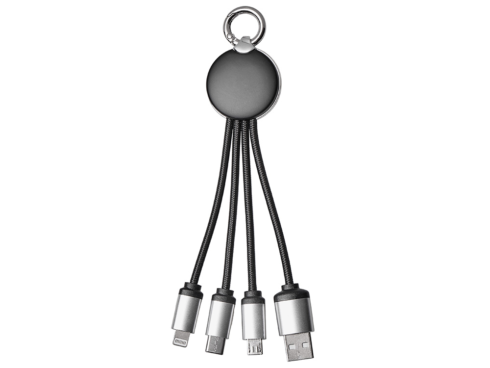 Кабель 3-в-1 с подсветкой лого Ion mini-1