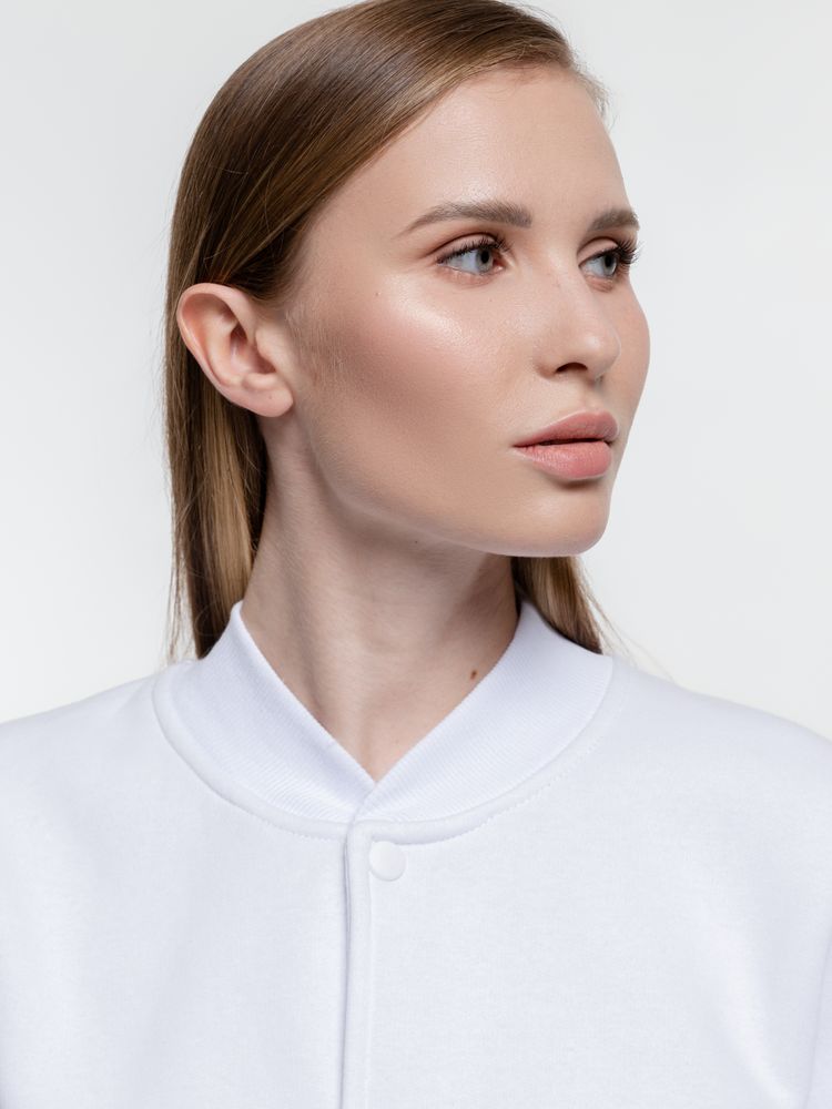 Бомбер Graduate, белый-5