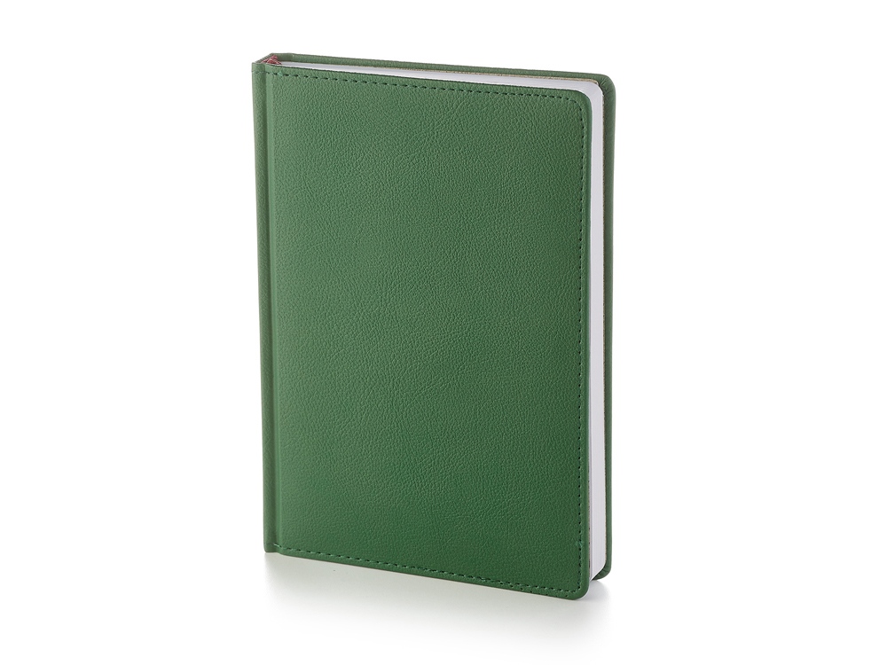 Ежедневник А5 датированный Leader 2026, зеленый-0