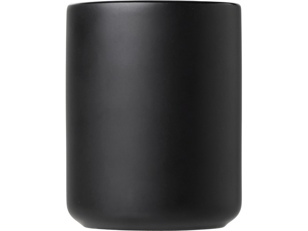 Кружка матовая с прямой ручкой Axio, 360 мл, черный-3
