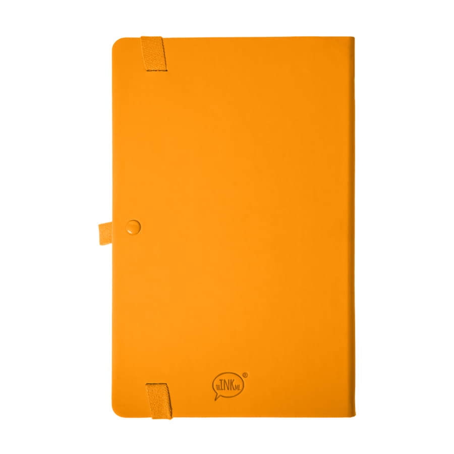 Бизнес-блокнот А5 FLIPPY, формат А5, в линейку, оранжевый-5