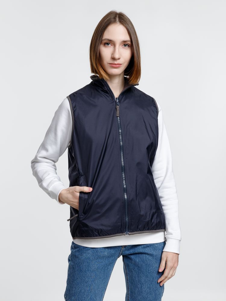 Жилет двусторонний Winner, темно-синий-6