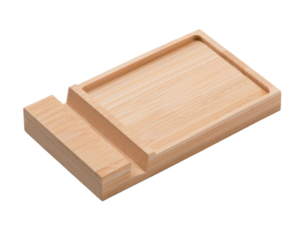 Подставка для ручек и телефона Fika, натуральный/серый-6