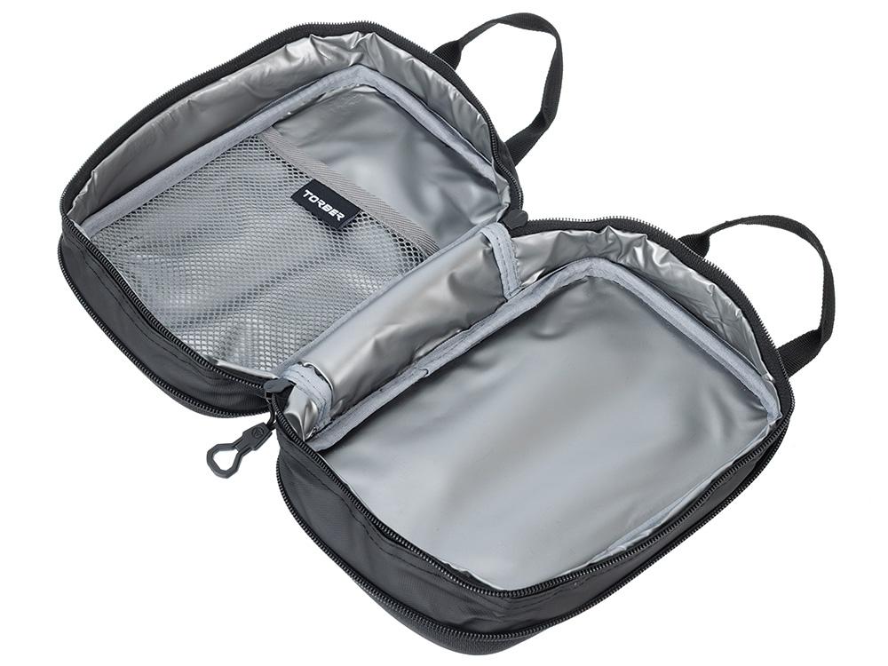 Термосумка для ланча TORBER, чёрный, полиэстер, 23 х 4 х 15 см-6