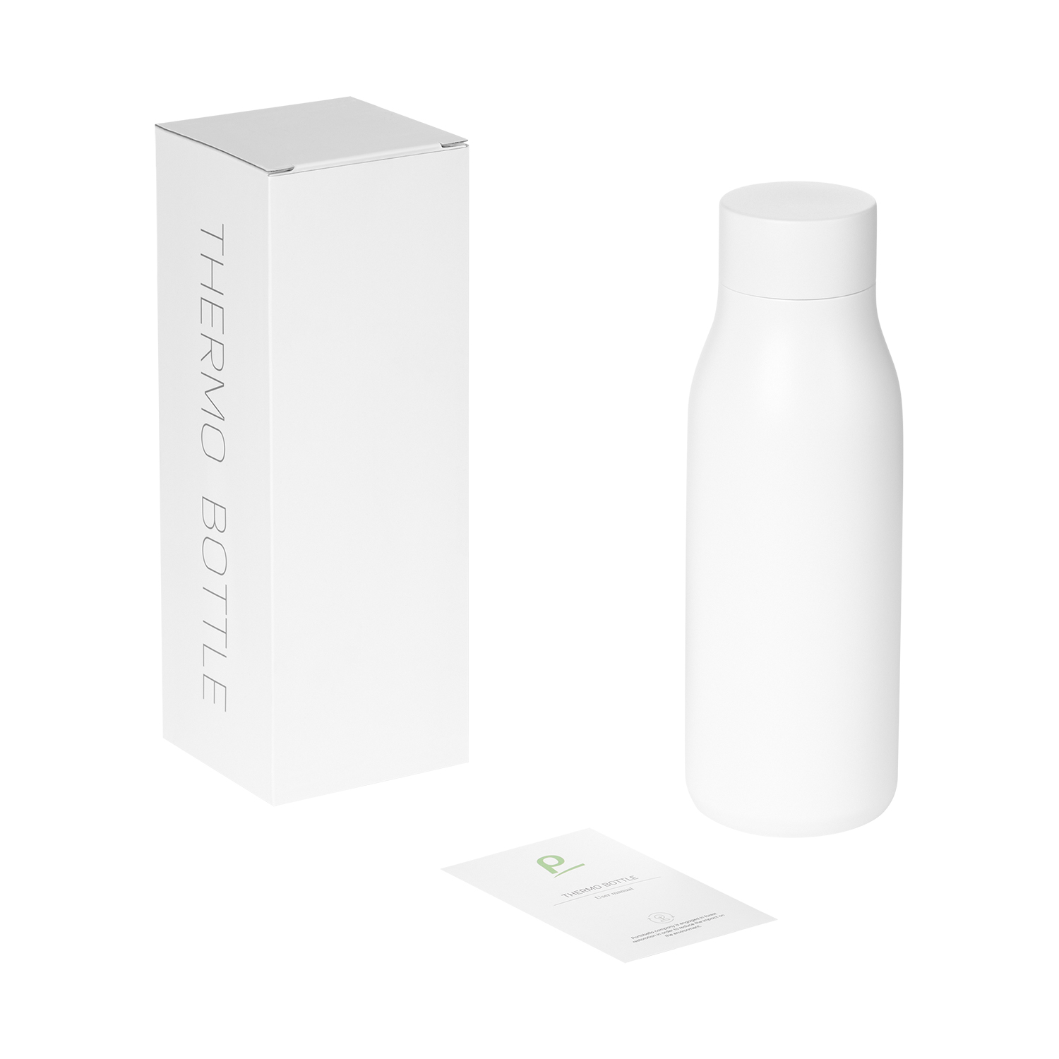 Термобутылка вакуумная герметичная Севилла (Sevilla), белая-5