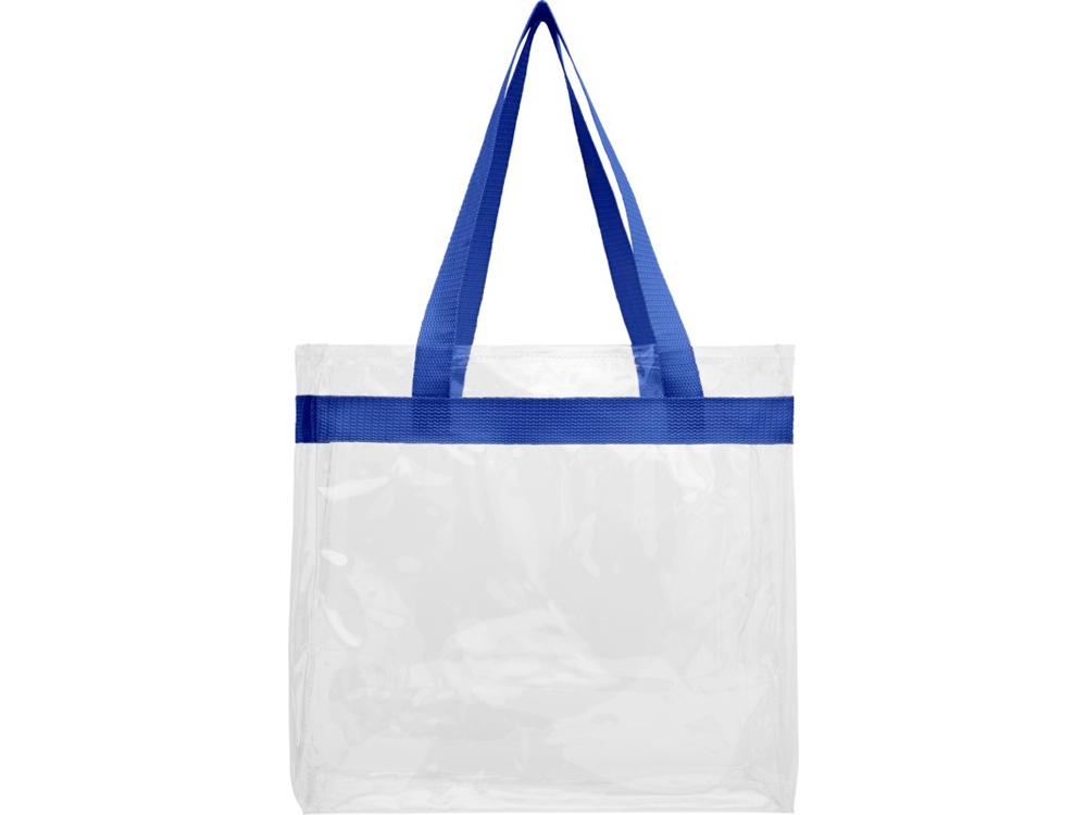 Сумка Hampton, прозрачный/ярко-синий-1