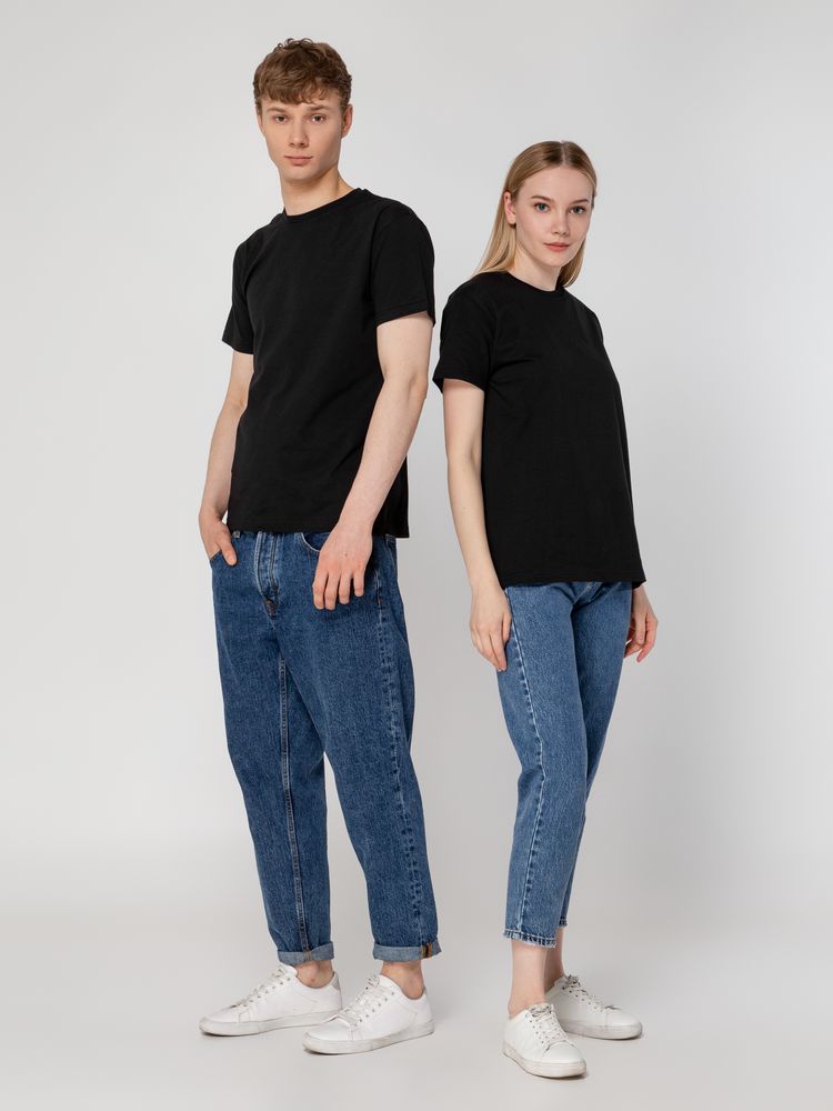 Футболка унисекс T-Bolka 160, черная-8