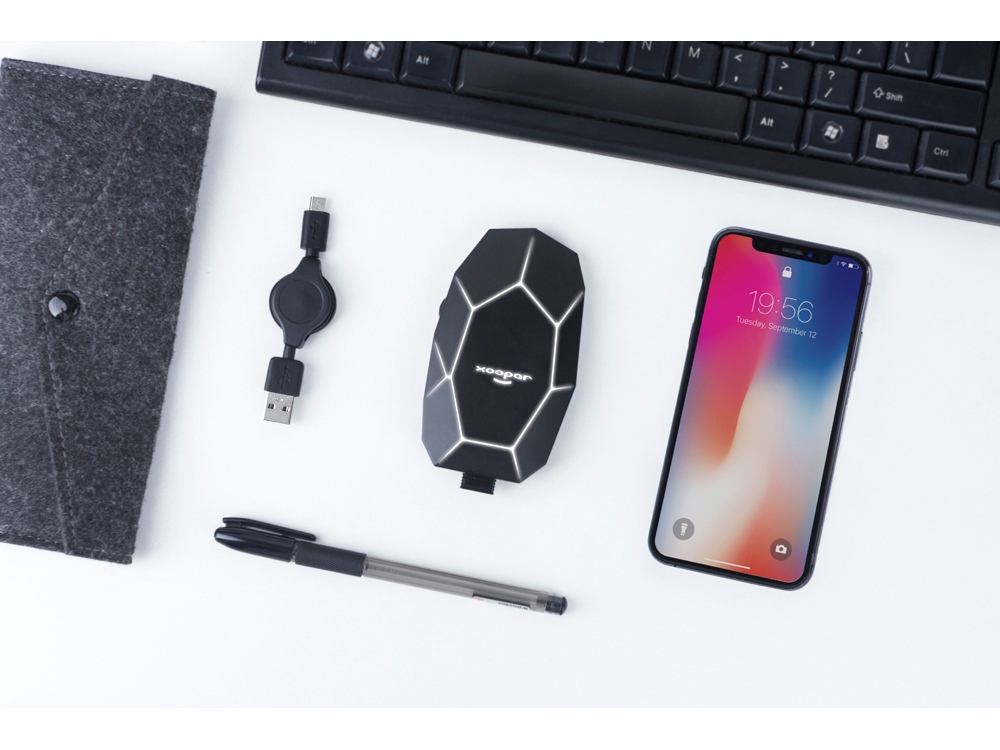 Беспроводная мышь Geo Mouse Plus, черный-5