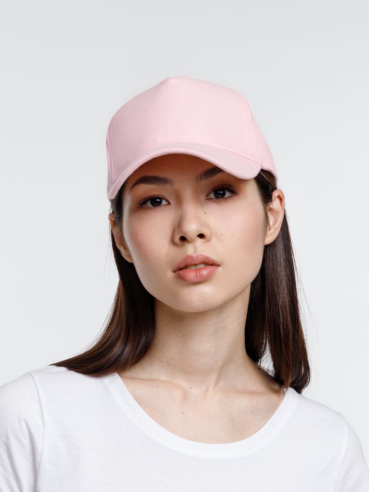 Бейсболка Standard, светло-розовая-5