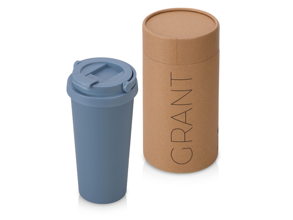 Термокружка Grant, 473мл, тубус, антрацит-0