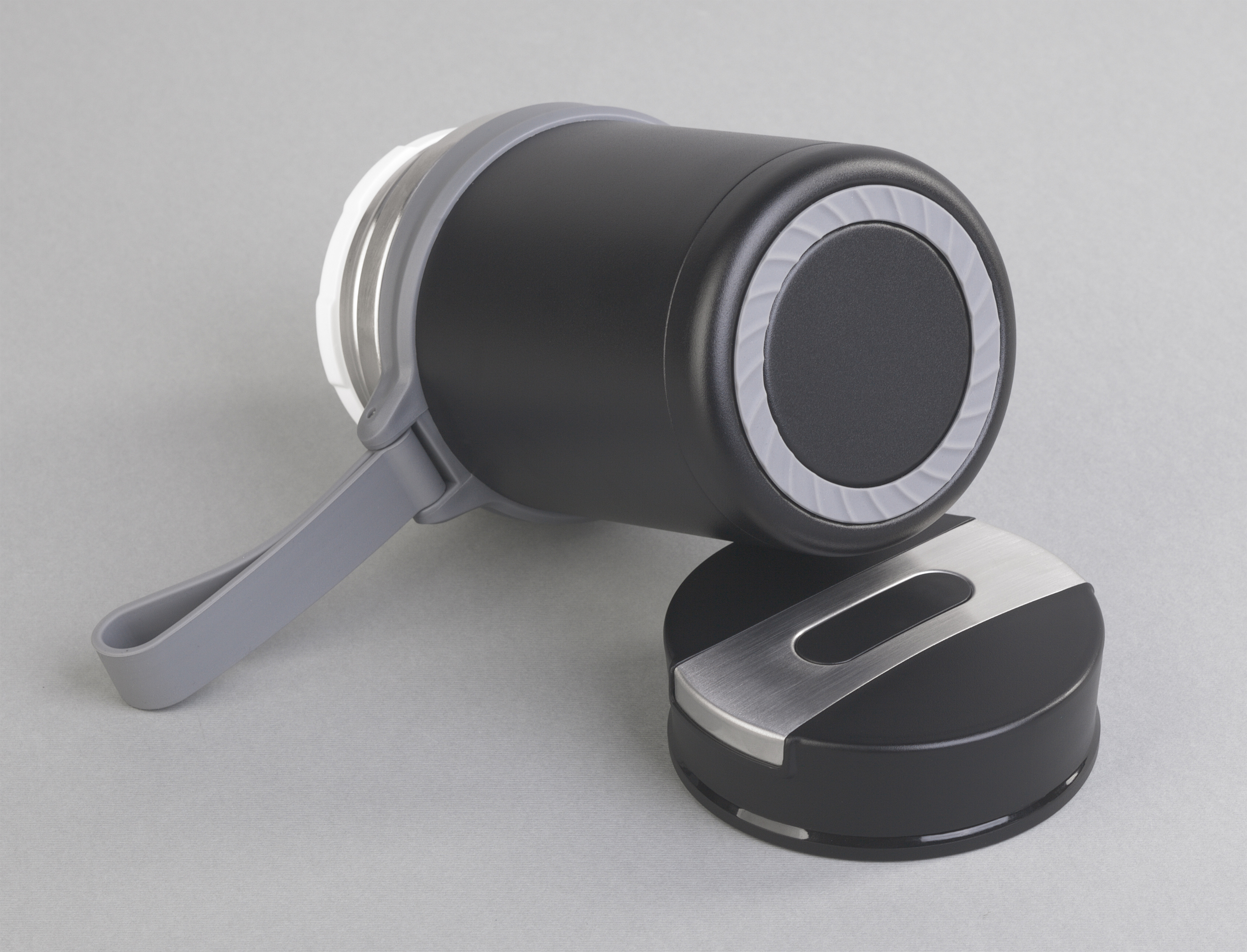 Термос для еды "Take away" 600 мл, покрытие пудра-3