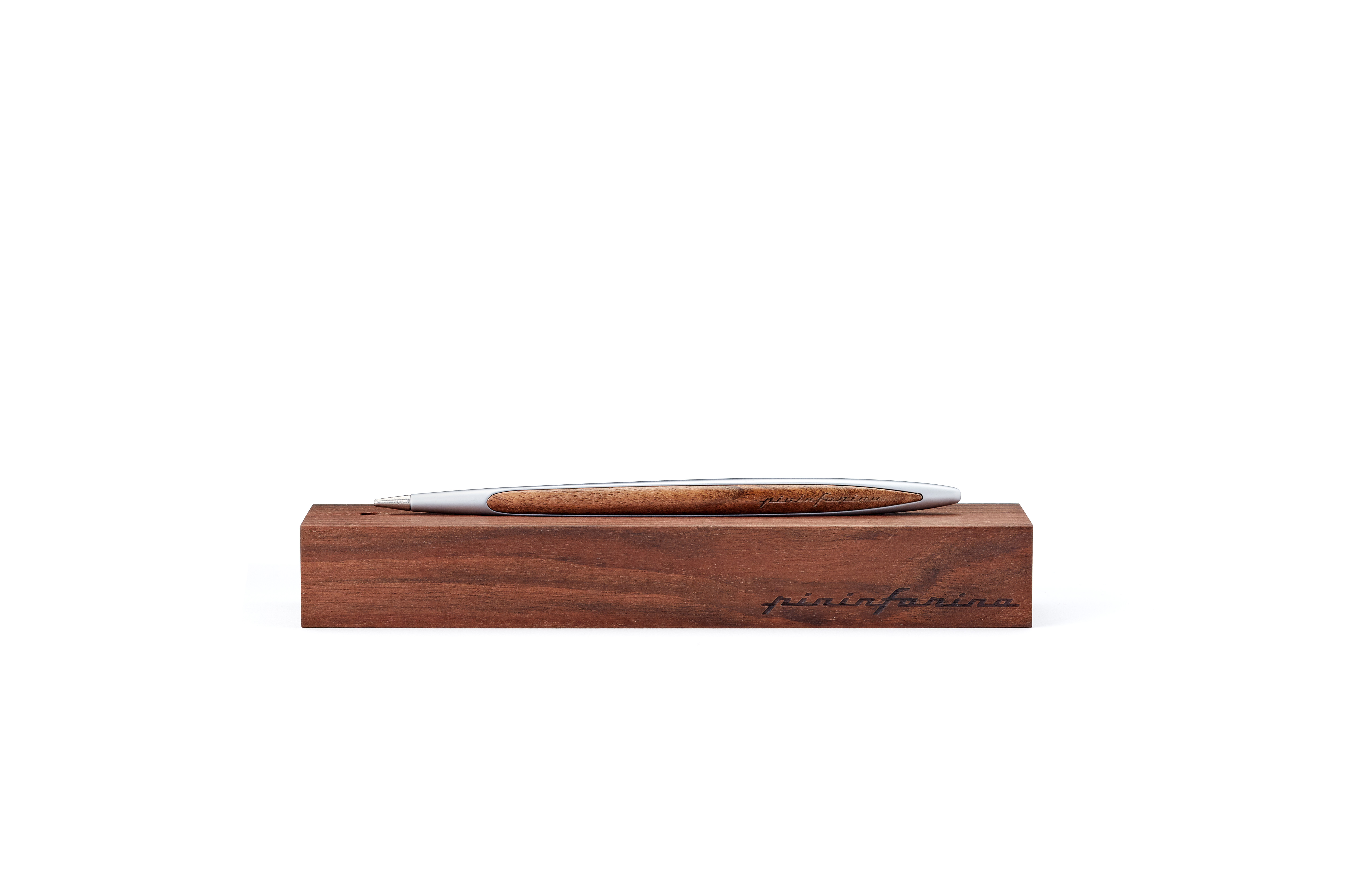 Вечная ручка Pininfarina Cambiano ALUMINIUM/WALNUT-6