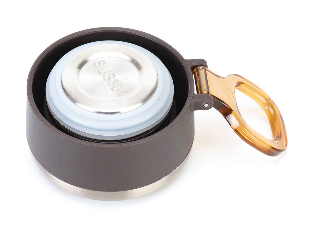 Термокружка Stinger, 0,42 л, сталь/пластик, золотой глянцевый, 7,5 х 6,9 х 22,2 см-2