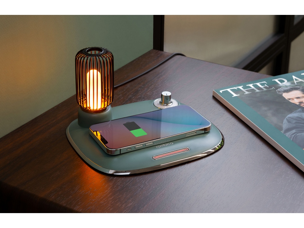 Беспроводное зарядное устройство Rombica NEO Tomas Quick Green-5