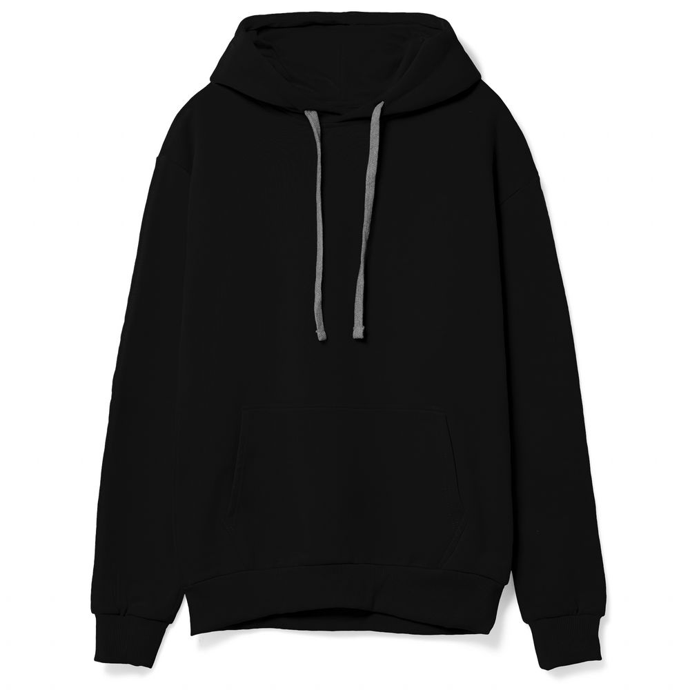 Толстовка с капюшоном Unit Kirenga Heavy, черная-0