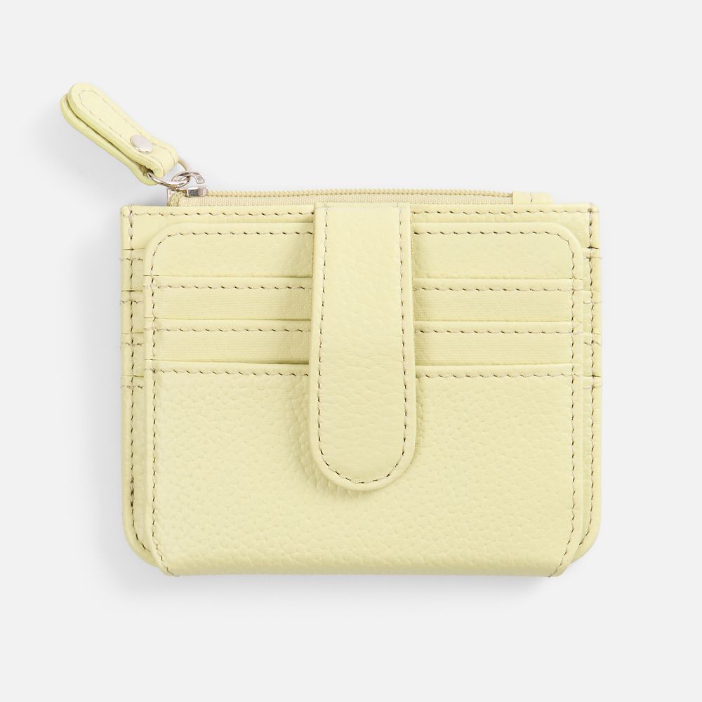 Картхолдер на молнии Unison, светло-зеленый-1