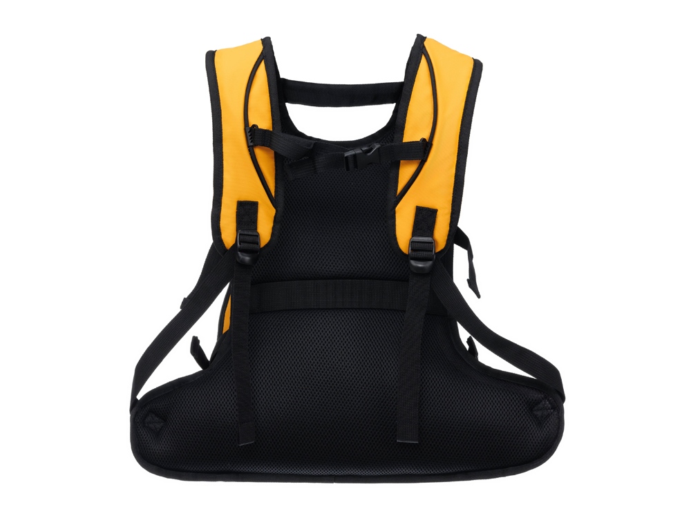 Рюкзак TORBER РИТМ, желтый, полиэстер 900D с PU покрытием, 45 х 32 х 20 см-3