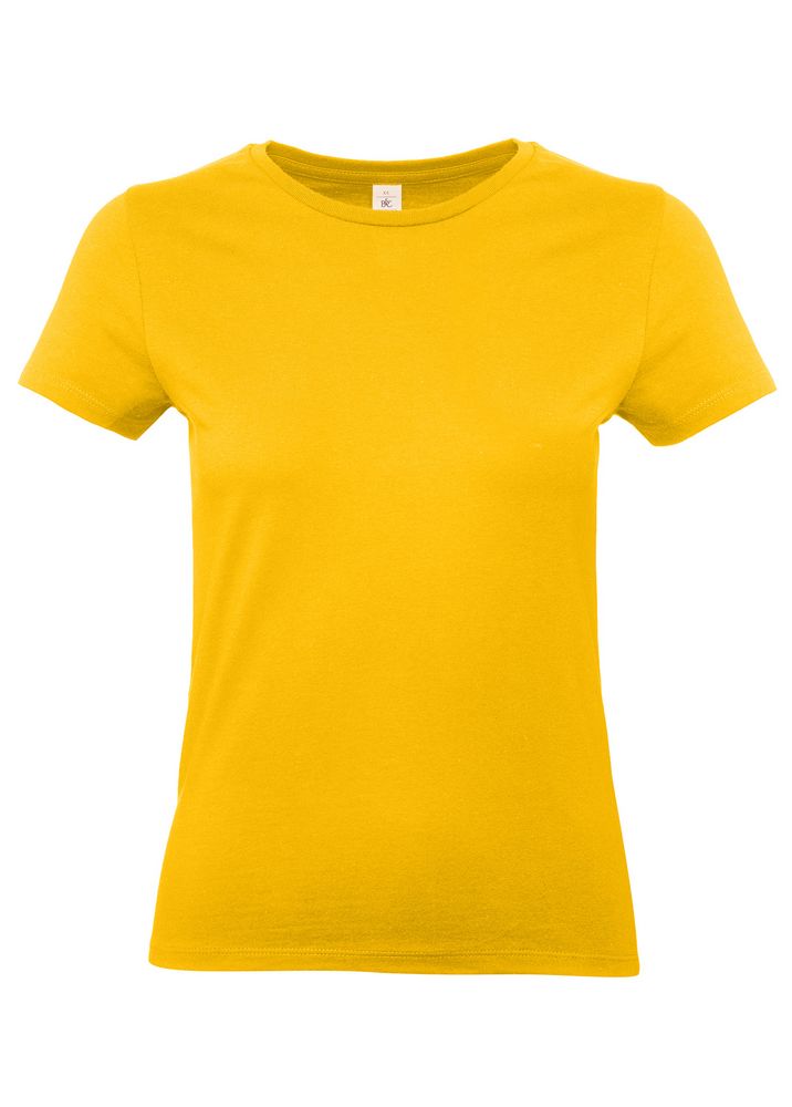 Футболка женская E190 желтая-1