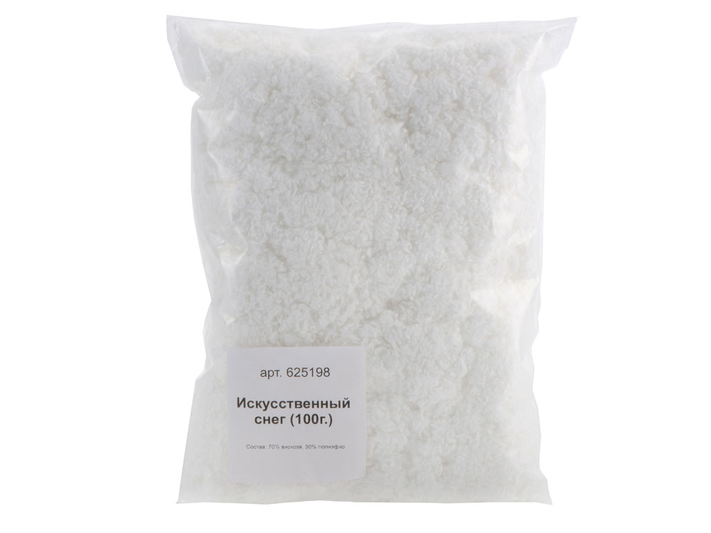 Искусственный снег, 100 г, вискоза-1