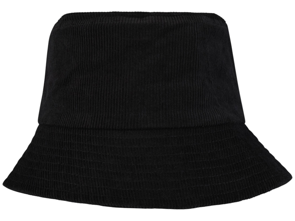 Панама Howson из переработанного вельвета - Сплошной черный-1