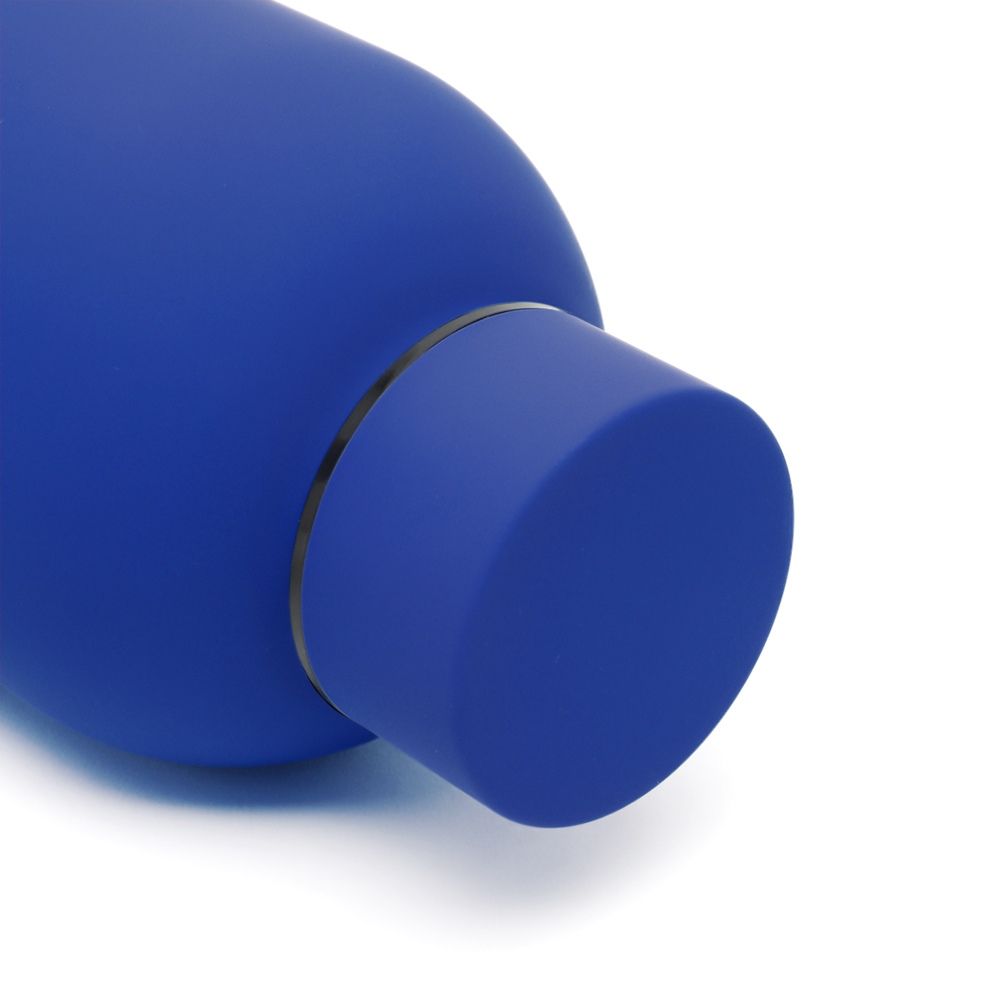 Термобутылка Perfecto софт-тач, Синий-2