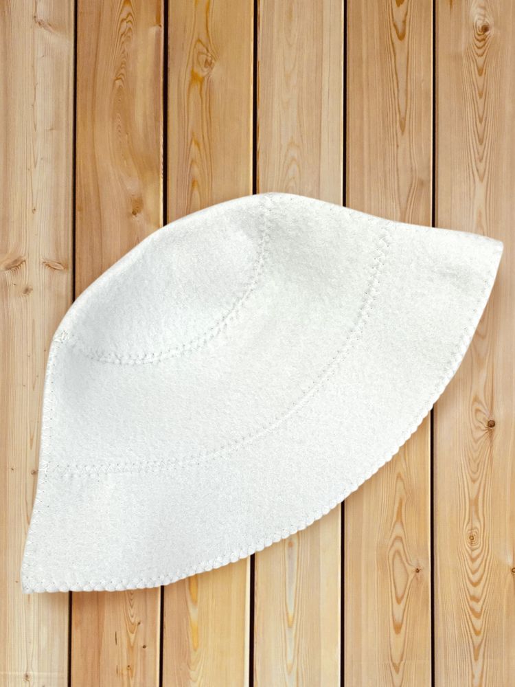 Банная шапка Panam, белая-2