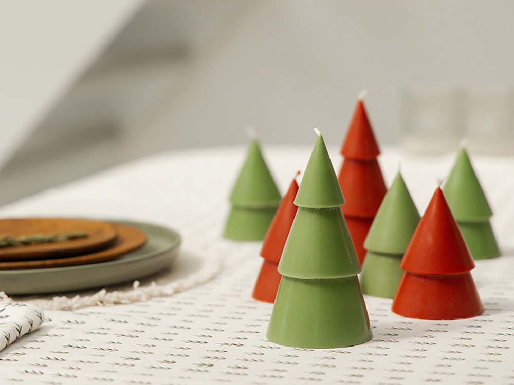 Orginal Home рождественская елочная свеча матча - M - Красный-2