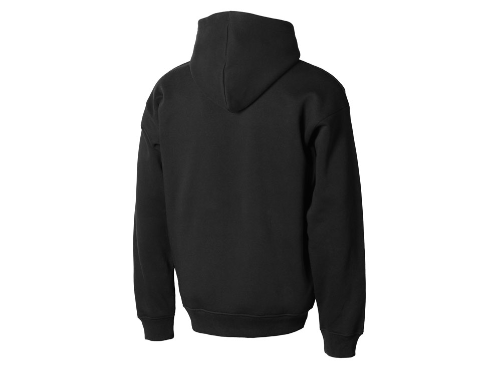 Толстовка с капюшоном оверсайз Berlin унисекс, черный-7