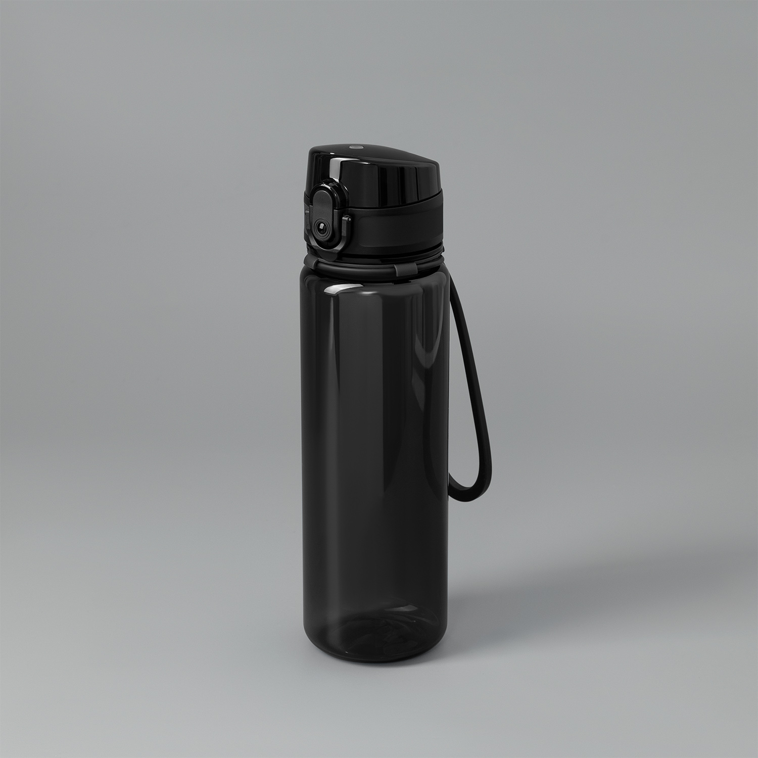 Бутылка для воды Комо (Como), черная-8