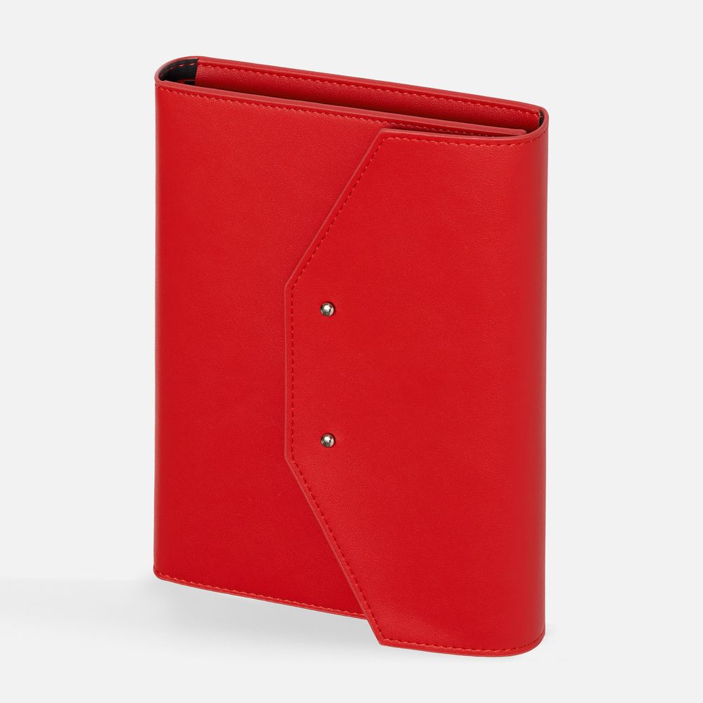 Ежедневник-органайзер Clean Slate, недатированный, красный-2