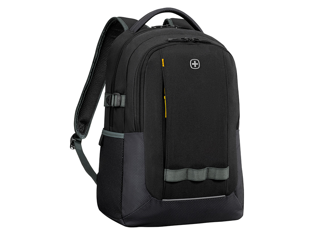 Рюкзак WENGER Ryde 16, черный, полиэстер, 32 x 21 x 47 см, 26 л-1