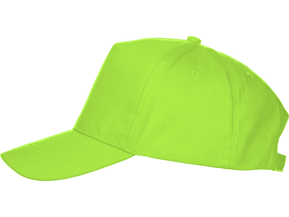 Бейсболка Мемфис 230 5-панельная, яблочно-зеленый-5
