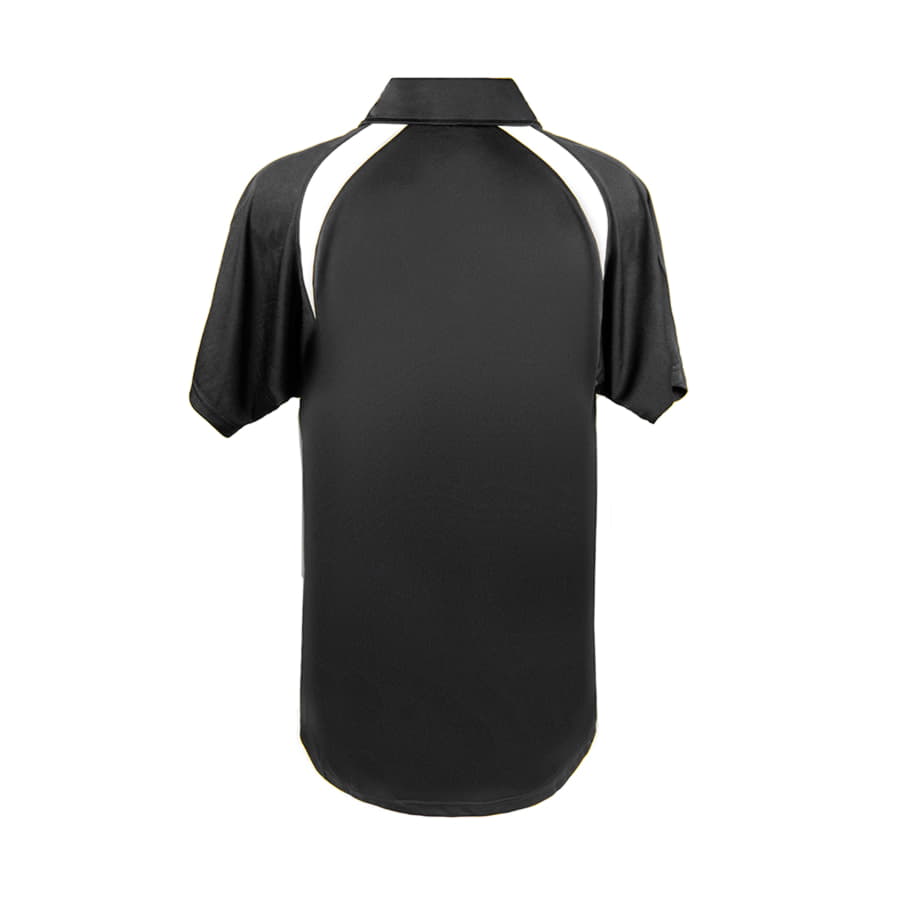 Поло мужское PALLADIUM 140, черный, белый-2