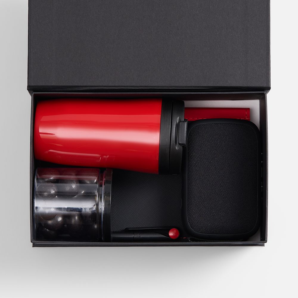 Набор Nice Twice Underway, черный с красным-1