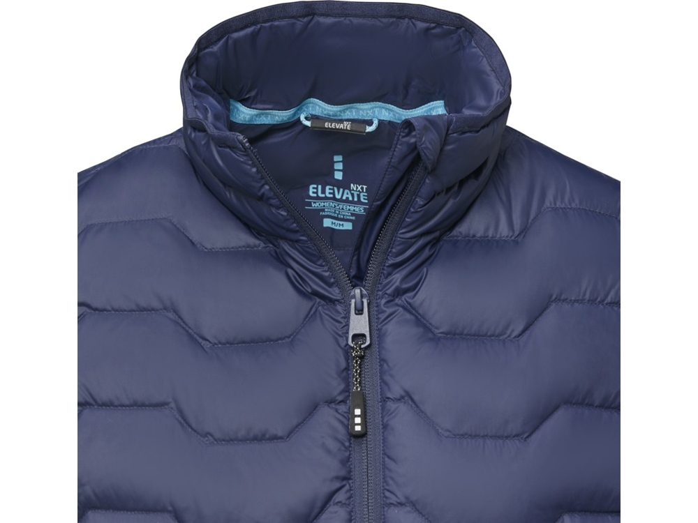 Женская утепленная телогрейка Epidote из материалов, переработанных по стандарту GRS - Темно - синий-3